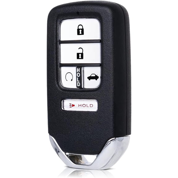 Smart Key Fob Replacement for Honda Civic 2016 2017 2018 2019 2020 2021, 5 Button Proximity Remote Keyless Entry Push Start Control, FCC KR5V2X, P/N 72147-TBA-A11, 433MHz