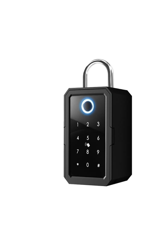 Smart Key Lock Box Ttlock APP Waterproof Combination Safe Digital Finrprint Unlock KeyBox For House Key Stora ,Upgraded Security Combination Lock