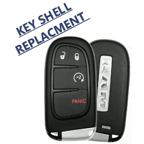 Smart Key SHELL For DODOGE RAM 2013 - 2022 GQ4-54T W Remote Start VLS