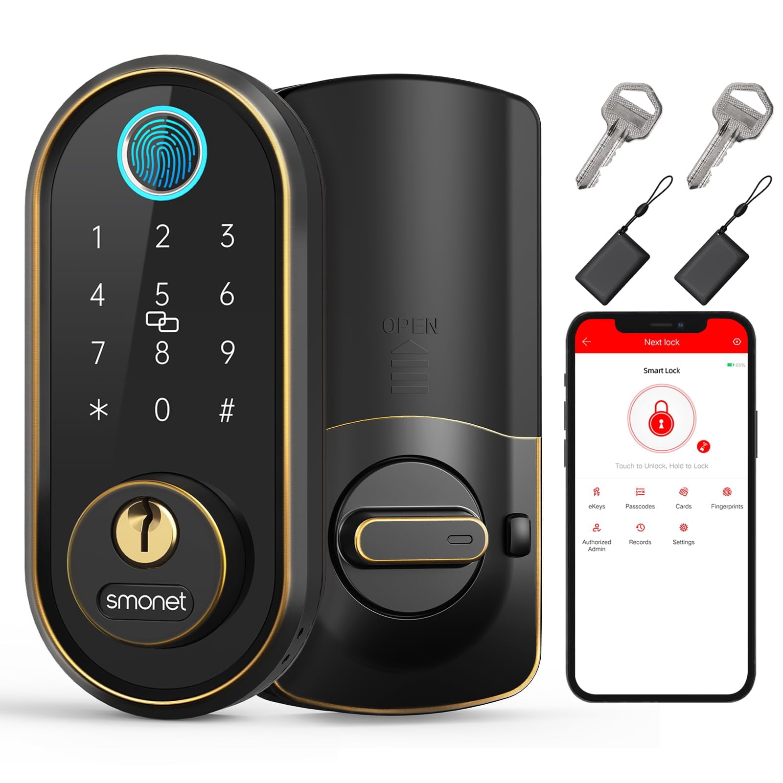 Photo inspiration: Smart Keyless Entry Door Lock Photo Inspiration