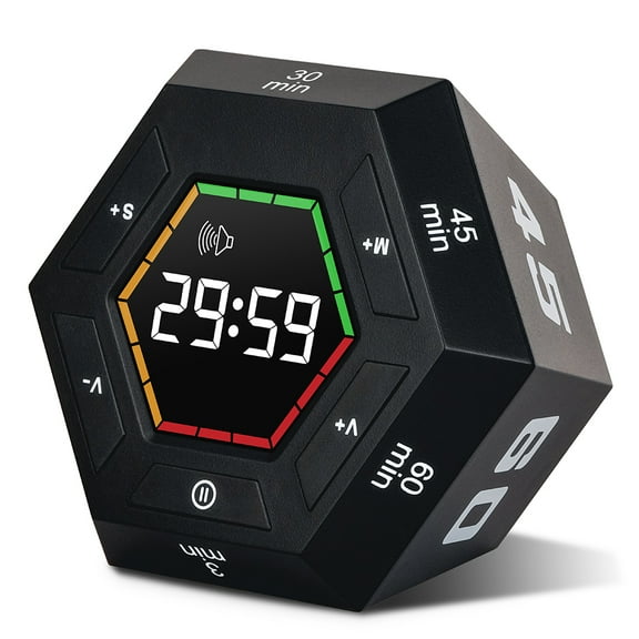 Smart Kitchen Timer Digital Cooking Timer Hexagonal Vision Flip Timer