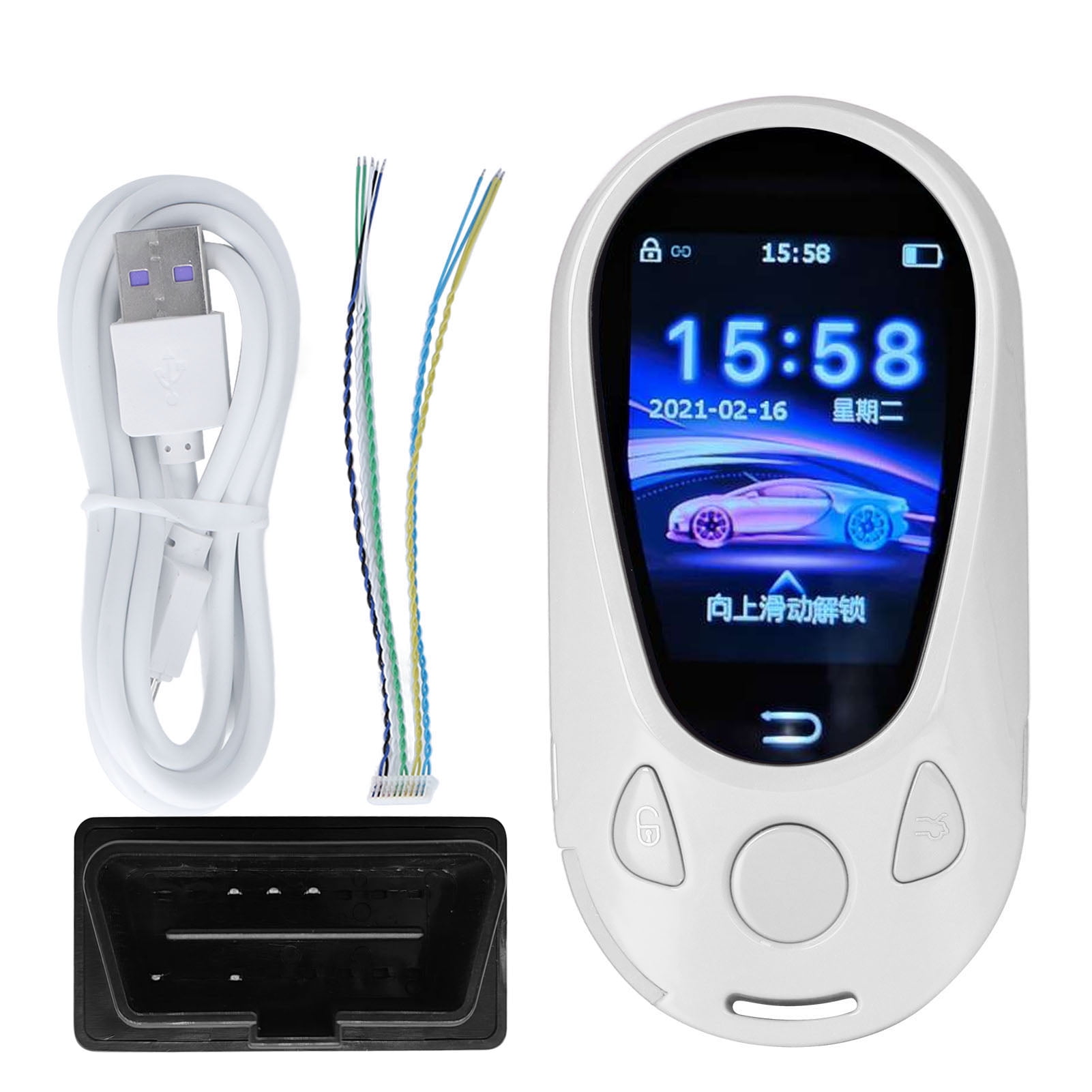 MPC Complete Remote Start Kit For 2013-2016 Ford Taurus - 1-Button, Key-to-Start, Includes T-Harness