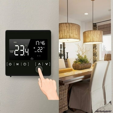 Touch Screen Thermostat For Electric Floor Heating Water Boiler ...