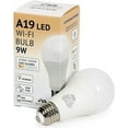Smart LED Bulb Universal A19 E26 Dimmable WiFi Color Tunable 2700K