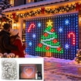 Smart LED Curtain Lights Christmas Smart Lights Outdoor Bluetooth APP ...