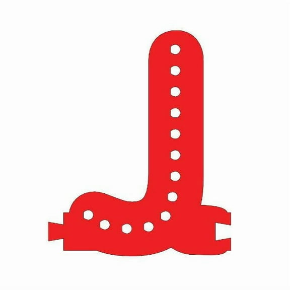 Smart LED Letter J - RED