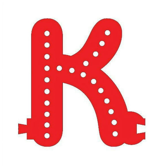 Smart LED Letter K - RED