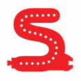 thumbnail image 1 of Smart LED Letter S - RED, 1 of 3