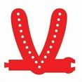 thumbnail image 1 of Smart LED Letter V - RED, 1 of 3