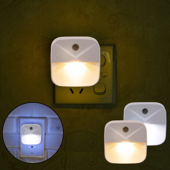 Smart LED Sensor Light under $5! Cagogo Smart LED Motion Sensor Night Light,Automatic Wall Lamp for Closet Staircase Corridor,Battery Powered Indoor Light,Warm White LED for Bedroom Kitchen Hallway