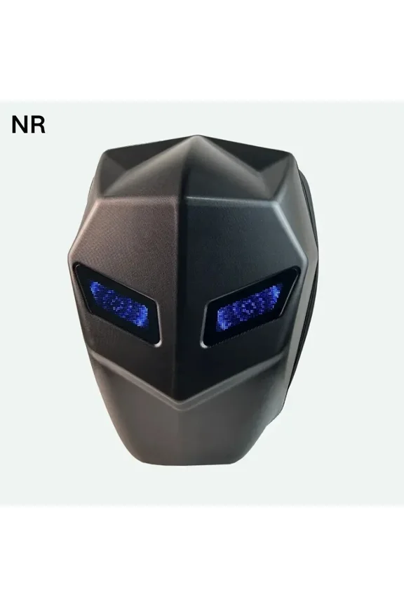 Smart LED Waterproof Motorcycle Backpack | Hard Shell App-Control Display Batman