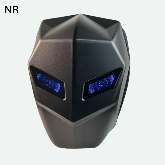 Smart LED Waterproof Motorcycle Backpack | Hard Shell App-Control Display Batman