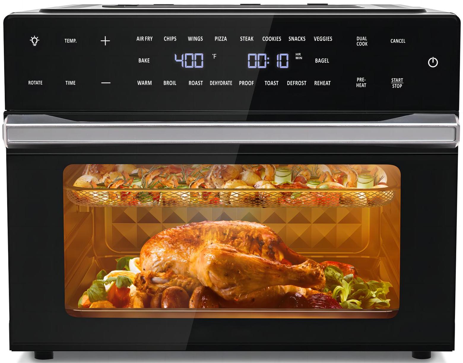 Oster 4Slice Toaster Oven, Black (TSSTTVVG01)