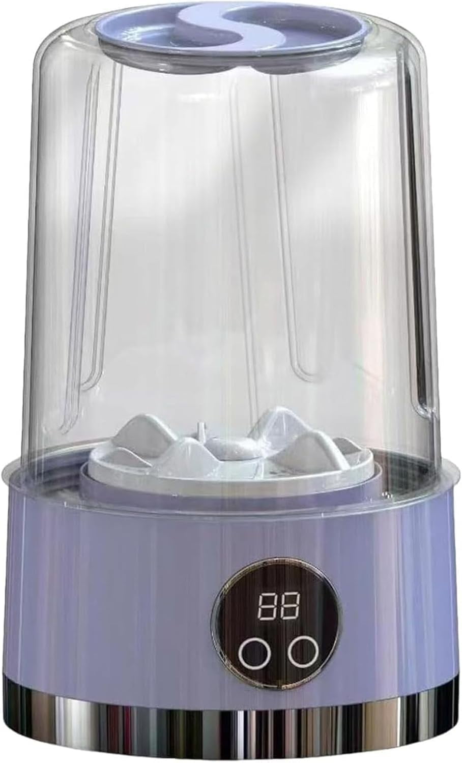 Smart Laundry Cup, Wireless Portable Laundry Cup, Mini Underwear Washing Machine, Underwear Washer, for Small Clothes, Foldable Design Ideal for Apartment, Home, Hotel and Camping