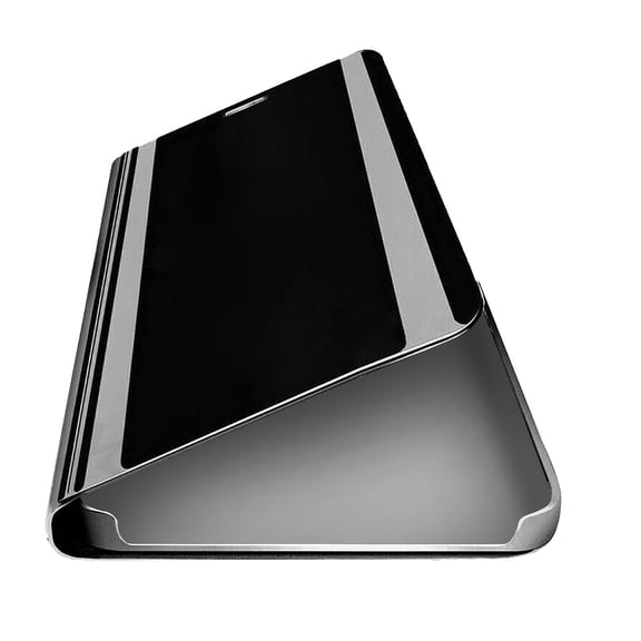 Smart Leather Flip Clear View Mirror Case Cover for 12/12 Pro 6.1in, Tablet Case