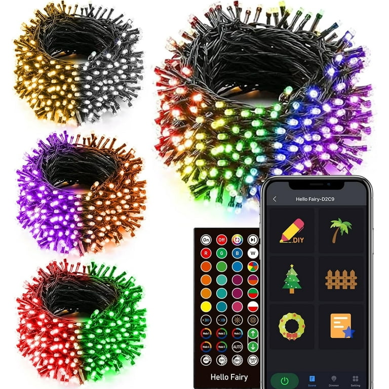 Smart color changing christmas lights online