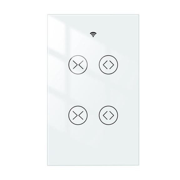 Smart Life Double Curtain Blind Switch for Roller Shutter Electric Motor ,Easy to Installation