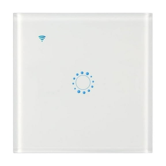 Smart Life Wifi Voice Touch On / Off 1/2/3 Gang Wall Light Switch Work Home Glass Panel Backlight ,Easy to Installation