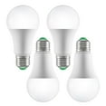 thumbnail image 1 of 4-Pack Smart LED Bulbs, 9W RGB Color Changing & Dimmable, 800LM, Works with Alexa, Google Assistant & iOS/Android App, 1 of 7