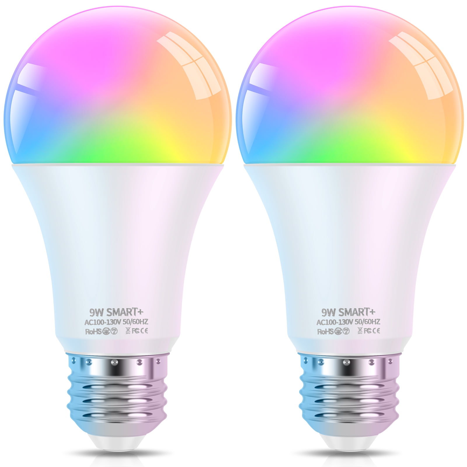 Smart Light Bulbs, Smart Bulb That Work with Alexa and Google Home, LED