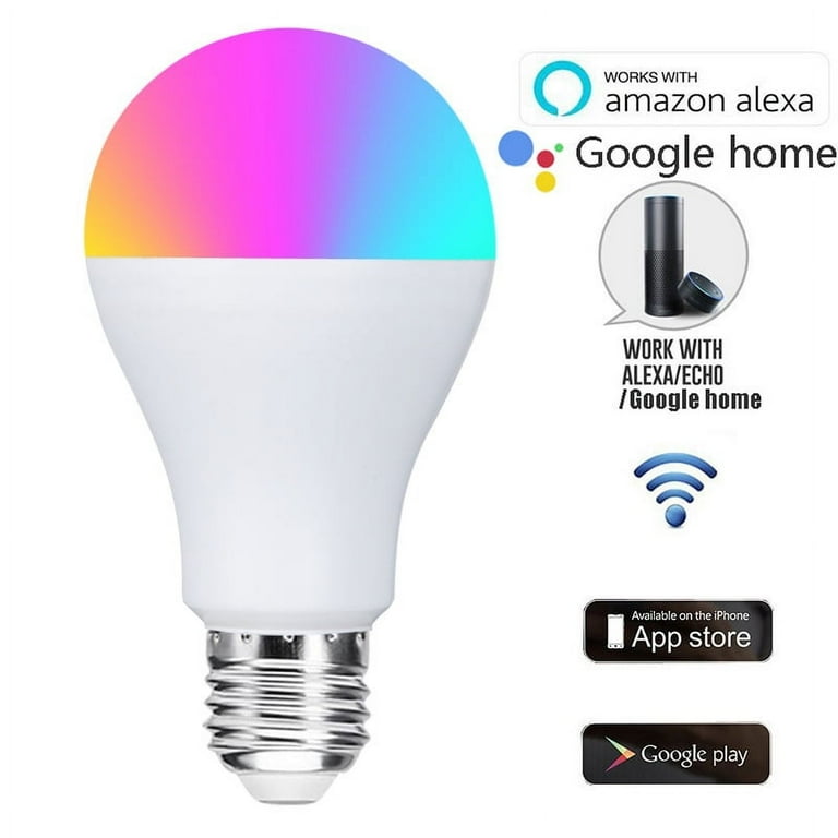 Led Bulb Echo Compatible Lights Alexa Bulbs Compatible With Google