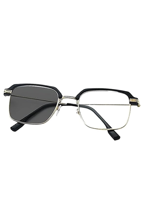 Smart Light Changing Reading Glasses, HD Anti Fatigue, Auto Adjust Tint, Lightweight Comfort, for Reading & Daily Wear