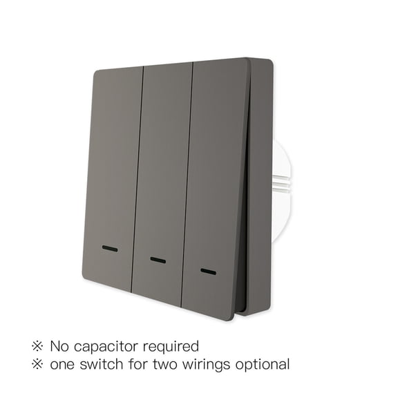 Smart Light Switch No Neutral Wire No Capacitor Needed Smart Life 2/3 Way Work
