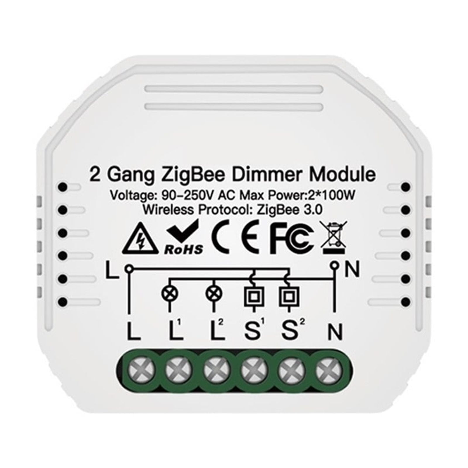 Smart Light Switch Relay Module 1/2/3 Gang Smart Life/Tuya Control, With Alexa Home ,Trusted and Reliable