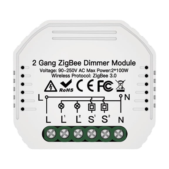 Smart Light Switch Relay Module 1/2/3 Gang Smart Life/Tuya Control, With Alexa Home ,Trusted and Reliable