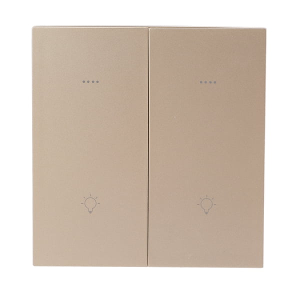 Smart Light Switch for ZigBee Wireless Voice Timing Control 2 Open Control Quantity Intelligent Wall Switch AC 100240V