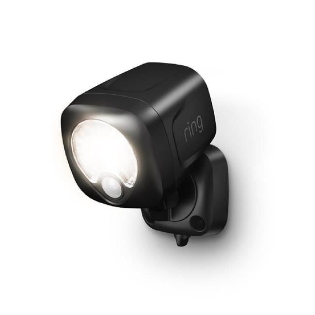 Alexa-Enabled Weather-Resistant Black Smart Security Spotlight