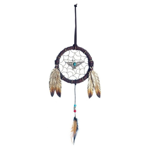 Smart Living Company Feather Dreamcatcher Decoration, Multicolor, 6.25 inch