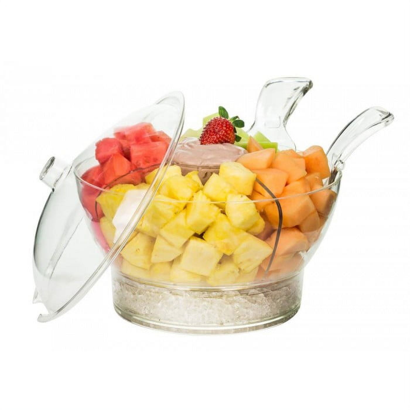 Smart Living Company Fine Life Serving Bowl With Ice Chiller Perfect