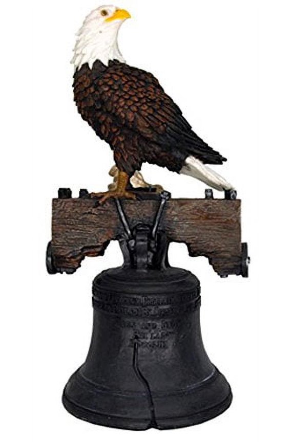 Smart Living "Let Freedom Ring" Eagle on Liberty Bell Garden Statue