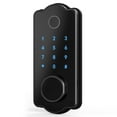 thumbnail image 1 of Smart Lock 5 in 1 Keyless Entry Door Lock , Auto-Lock Electronic Touching Digital Keypad for Front Door, Fingerprint/IC Card/Keys/Passcode/APP Control, 1 of 7