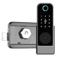 thumbnail image 1 of Smart Lock,5 Modes Unlock Keyless Voice Prompt App Remote Lock 5 Modes Prompt Wifi Lock Ip66 Waterproof Remote Operation Voice Lock -theft Door Door Lock App Dsfen, 1 of 6