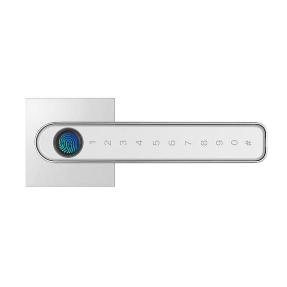 Smart Lock App Control Biometric Fingerprint Password Household Lever Handle Lock Electronic Door Locks For Home Door Lock ,Easy to Installation and Use
