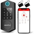 thumbnail image 1 of Smart Lock, HEANTLE Fingerprint Digital Door Locks Keyless Entry for Front Door with Touchscreen Keypads and IC Fob Biometric Bluetooth Deadbolt App Control Works with Alexa, Google Assistant, 1 of 9