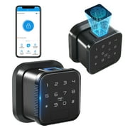 Volibel Smart Lock Keyless Entry with APP Control, Fingerprint Sensor, Electronic Keypad, Matte Black