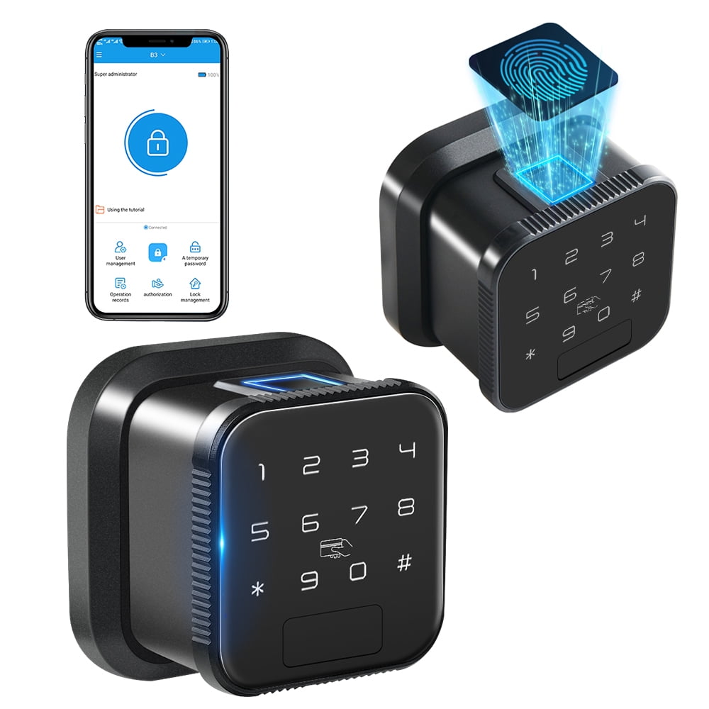 Smart Lock, Keyless Entry Door Lock with Touchscreen Keypad,APP Remote