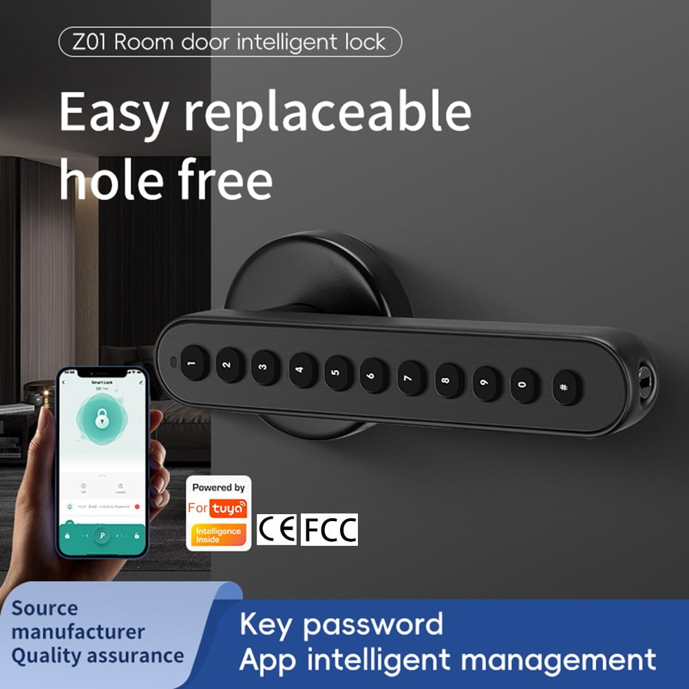 Smart Lock for Tuya Lock Mobile Phone Unlock Password Security Entry