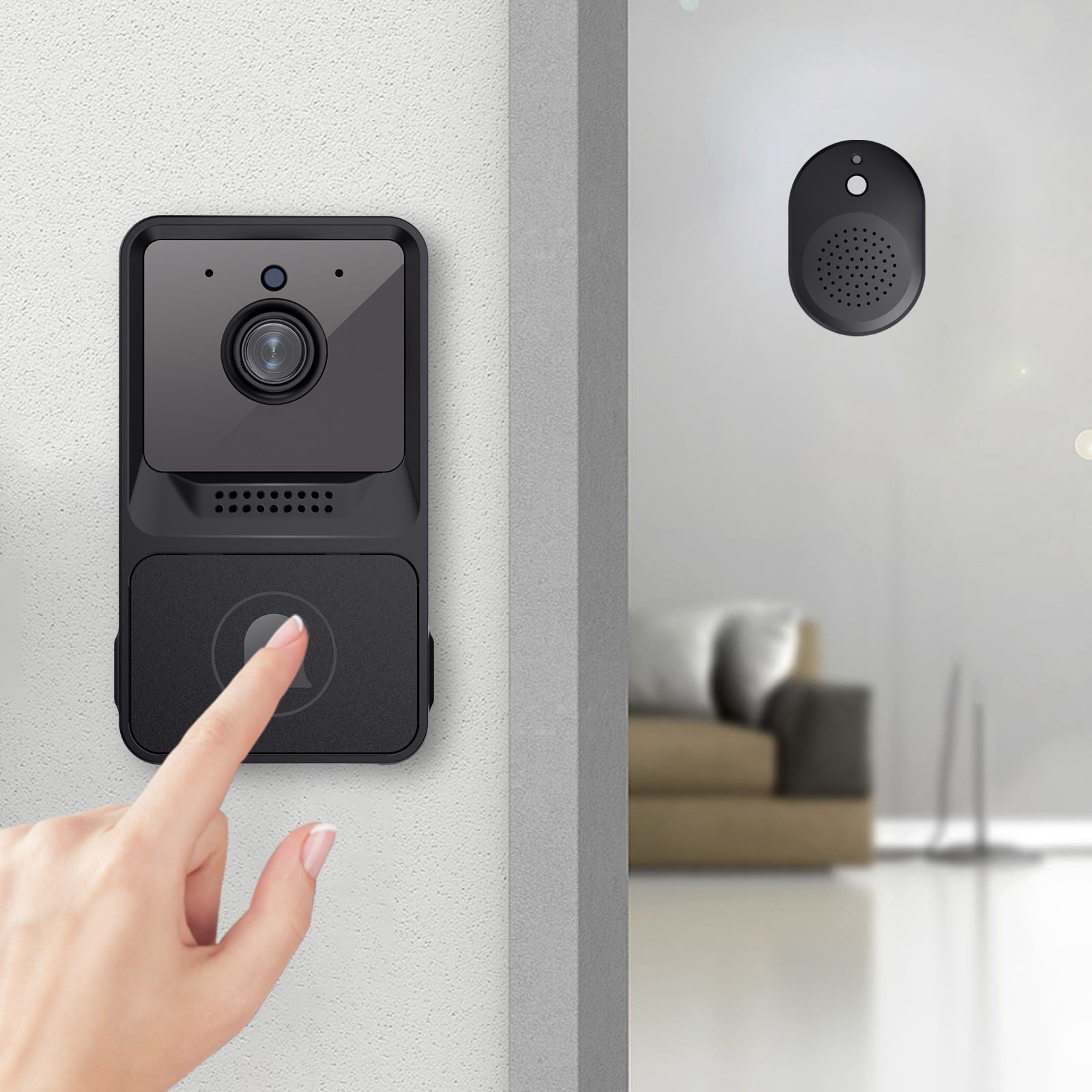 Smart Locks and Entry Clearance Intelligent Wireless Visual Doorbell