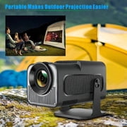 Smart Mini Projector HY320 with Android 11.0, Native 1080P 4K Support, WiFi 6 & BT5.0, Auto Keystone, 180° Adjustable Stand, Portable Home Theater Projector for Phone/TV Stick/Laptop