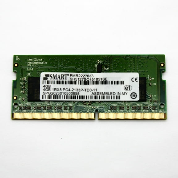 Smart Modular SH5127SO451851SE 4GB SODIMM PC4-17000 DDR4-2133MH ECC