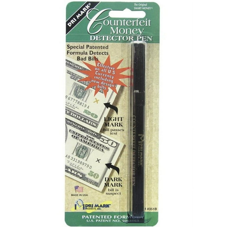 Smart Money Counterfeit Bill Detector Pen, U.S. Currency Smart Money Counterfeit Bill Detector Pen, U.S. Currency