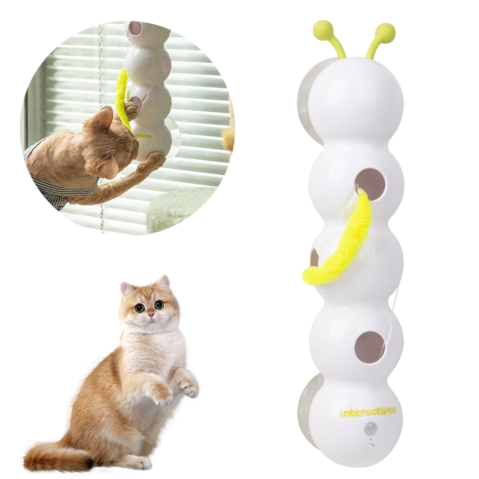 Smart Motion Cat Toy with Worm Design, Smart Cats Toys, Cats Toys with ...