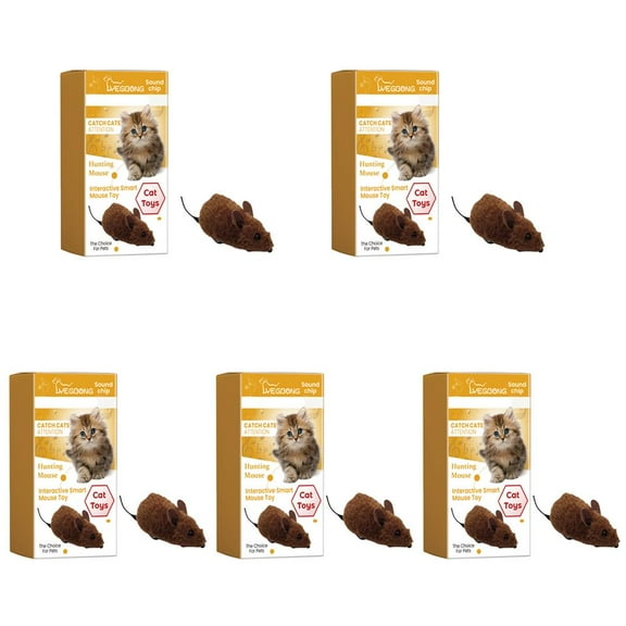 Smart Mouse Cat Toy Interactive Toy Cat Teaser Self-Playing Toy Hot Kitten N5O8