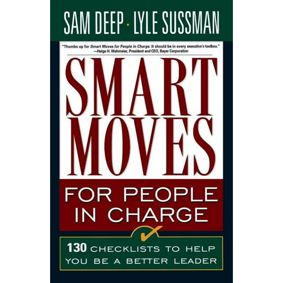Smart Moves for People in Charge, (Paperback)