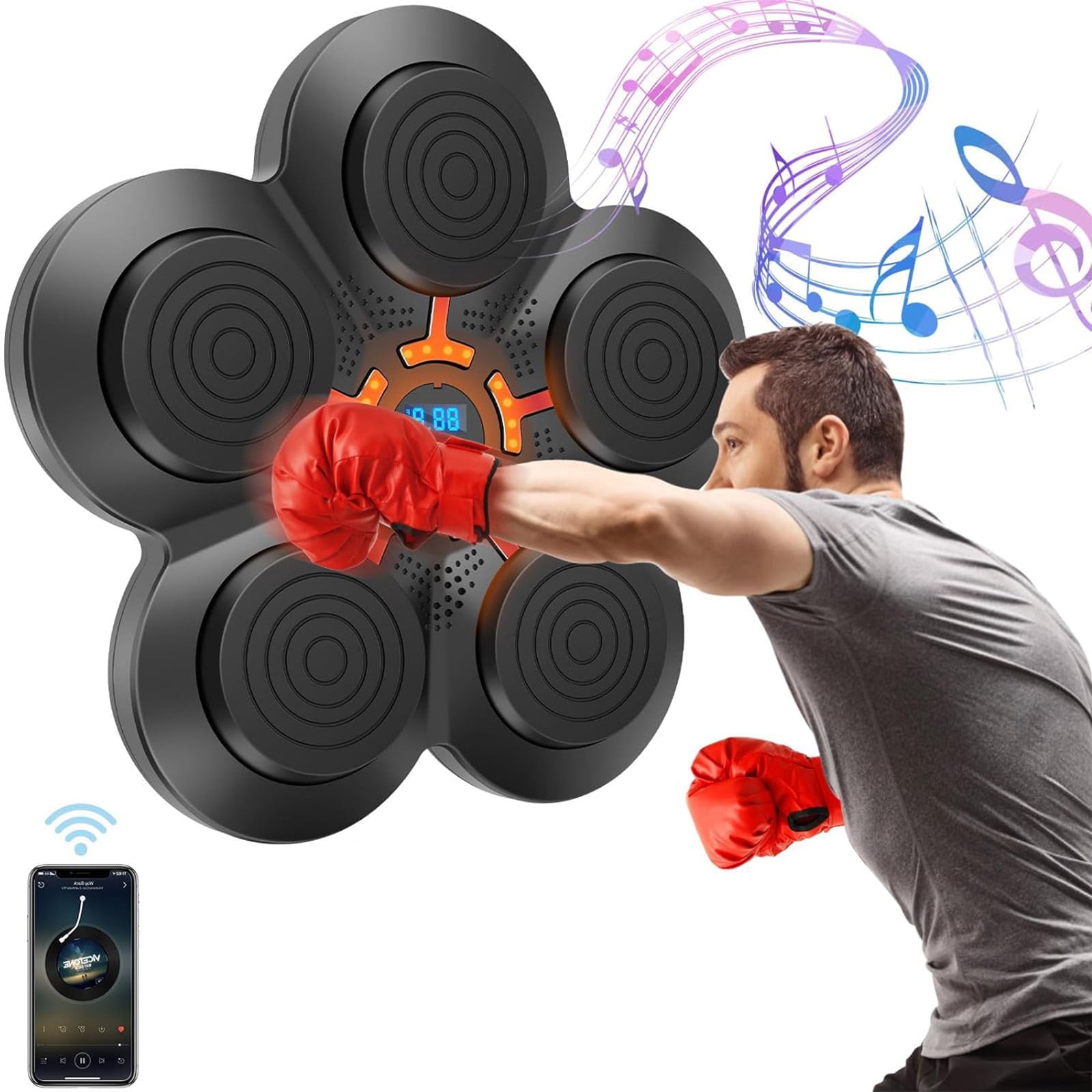 Musical boxing machine for exercise and fun😍. #viral