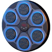 Smart Bluetooth Music Boxing Machine   Wall Mounted LED Punching Trainer with 9 Speed Modes, Sports Fitness Boxing Equipment for Kids & Adults